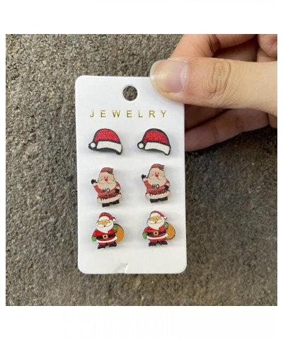 Christmas Earrings for Women Holiday Earrings Christmas Jewelry Gifts for Teen Girls Christmas Tree JingleBall Snowman Snowfl...