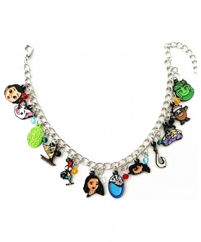 Universe of Fandoms Anime Cartoons princess Moaa Charm Bracelet Gifts for Women $9.85 Bracelets