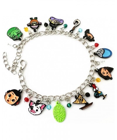 Universe of Fandoms Anime Cartoons princess Moaa Charm Bracelet Gifts for Women $9.85 Bracelets