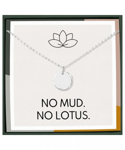 New Beginnings Lotus Necklace for Women - Gifts for Her - Divorce Gifts, Addiction Recovery, AAA, Sobriety Gifts for Women, B...