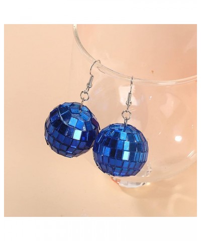 Disco Ball Earrings for Women Disco Ball Earrings 60's or 70's Disco Earrings Halloween Earrings for Women Disco Party Costum...