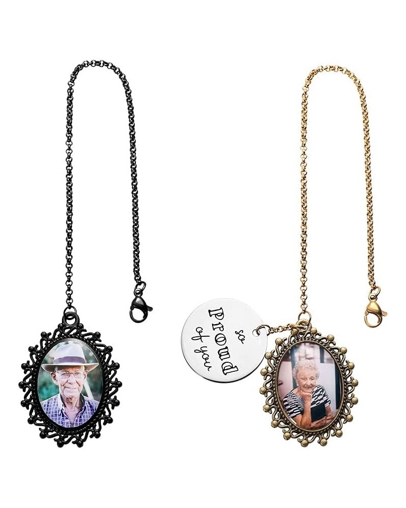 Custom Graduation Cap Tassel 2024 Oval Antique Photo Charm Class Of 2023 College Gifts For Him Her $14.56 Bracelets