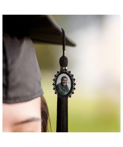 Custom Graduation Cap Tassel 2024 Oval Antique Photo Charm Class Of 2023 College Gifts For Him Her $14.56 Bracelets