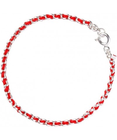 Kabbalah Red String Bracelet Sterling Silver 9 inch $42.92 Bracelets