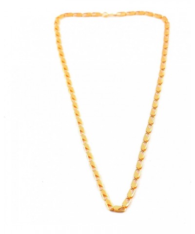 Mandi golden Chain Necklace for women and men Golden chips $8.54 Necklaces