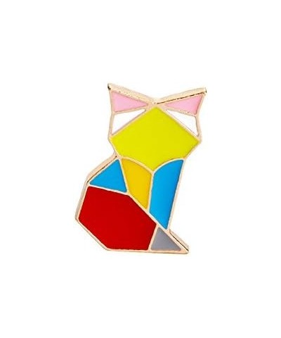 Fashion Cartoon Enamel Brooch Pins Set for Unisex Child Women's Clothing Decorate Colorful Animals $11.65 Brooches & Pins