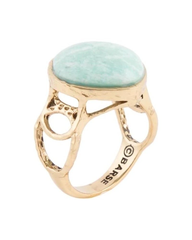 Amazonite Circle Dance Ring 5 $29.15 Rings