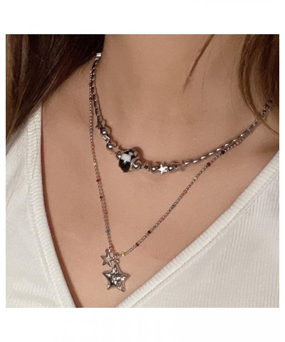 Y2k Necklace for Women Grunge Jewelry Emo Accessories Cute Necklaces Fairy Grunge Accessories T $7.79 Necklaces