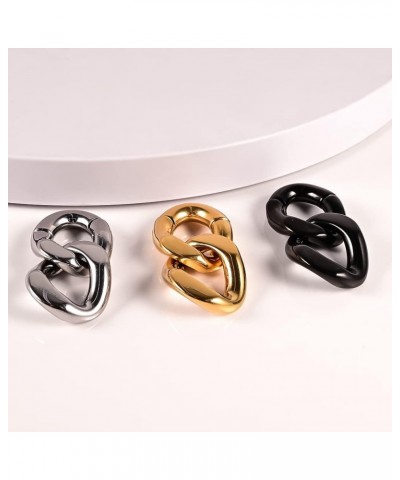 2PCS Cool Ear Weights 316 Stainless Steel Ear Gauges Plugs Tunnels Hypoallergenic Ear Expander Stretchers Fashion Piercing Bo...