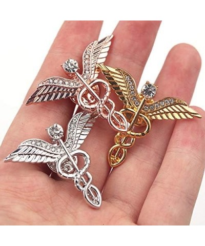 3 PCS Medical Caduceus Doctor Nurse Brooch Pin Sets Jewelry for Graduation Medical Student Gifts (3 pics) $8.95 Brooches & Pins