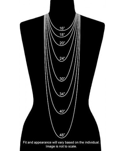 30" Italian Silver Milano Twist Adjustable Chain $29.25 Necklaces