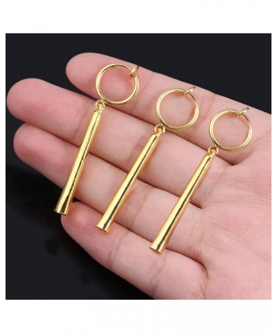 UoYu 6 pcs One P. Roronoa Zoro Round Dangle Earrings Fashion Anime Earrings Clip for Fans Cosplay Costume Jewelry $6.55 Earrings