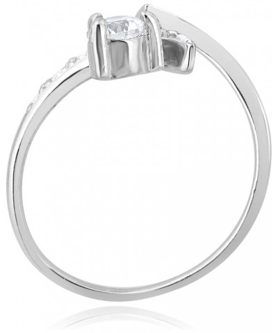 925 Sterling Silver Adjustable Toe Ring with Simulated Diamond CZ Sterling Silver $19.37 Body Jewelry