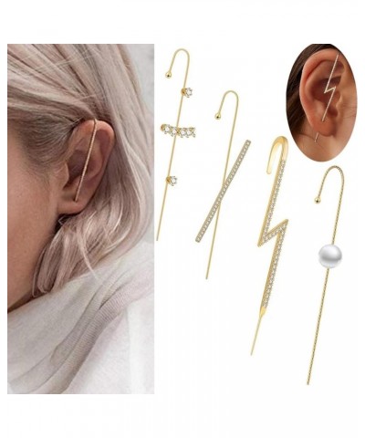 Ear Hooks Multi Designs Ear Hooks Gold Plated Brass and Hook Earring for Women Piercing Jewelry Unisex 22 14 $9.85 Earrings