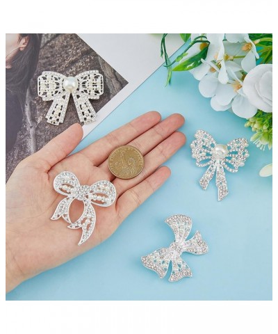 Crystal Rhinestone Brooch Pin Rhinestone Brooches Women Brooch Pin for Woman Girls Clothes Hats Scarves Bags Mixed Color-4Pcs...