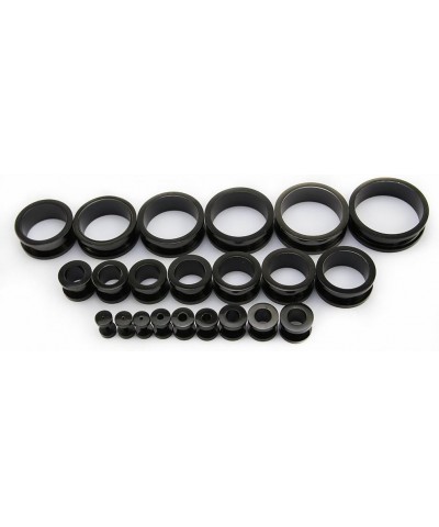 4/6 Pairs Stainless Steel Screw Fit Tunnels Plugs Flesh Expander Stretcher Ear Gauges Piercing Gauge-1/2"(12mm) $8.66 Body Je...