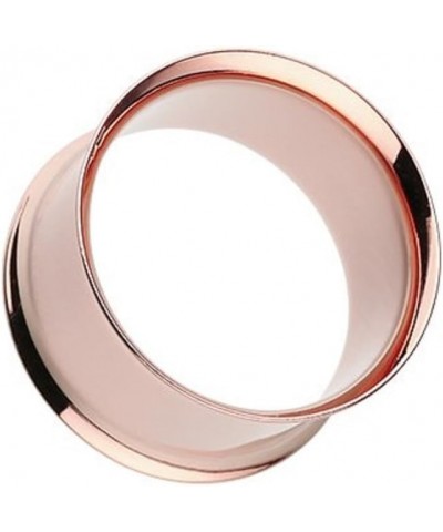 Double Flared WildKlass Flesh Tunnels Rose Gold IP Over 316L Surgical Steel (Sold as a Pair) 1 $10.43 Body Jewelry